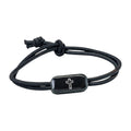 Tap To Pray® Survivor Series Tactical Bracelet: Onyx + Cross