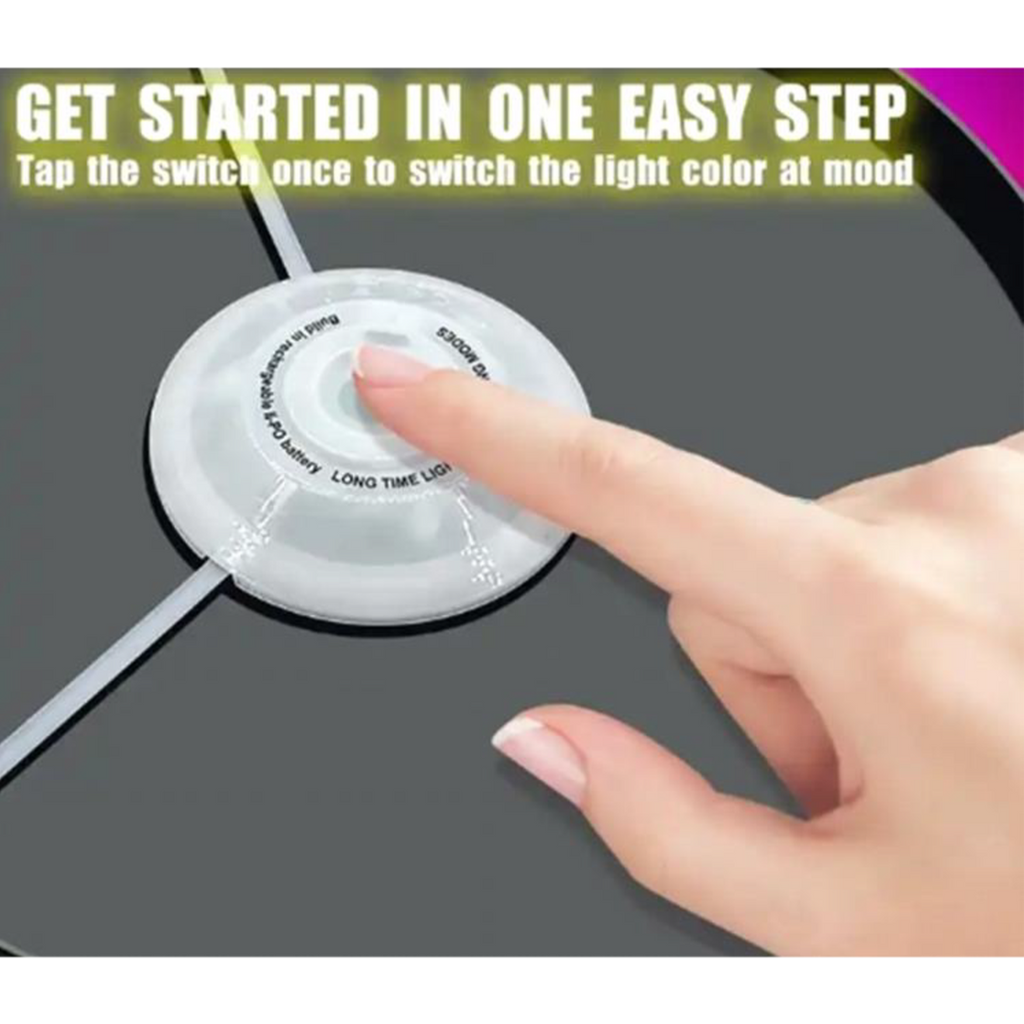 Glow in the Dark Light-up Flying Disc