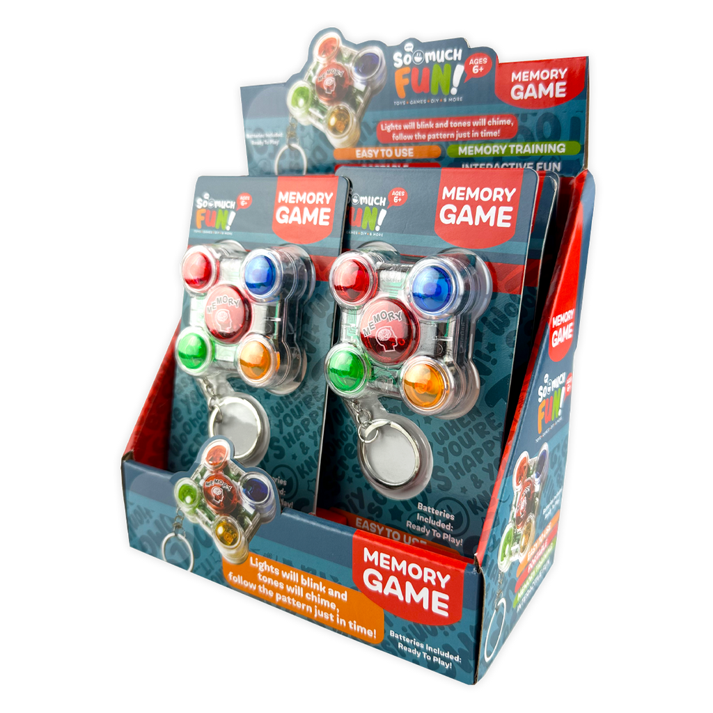 So Much Fun! Mini Memory Game Keychain