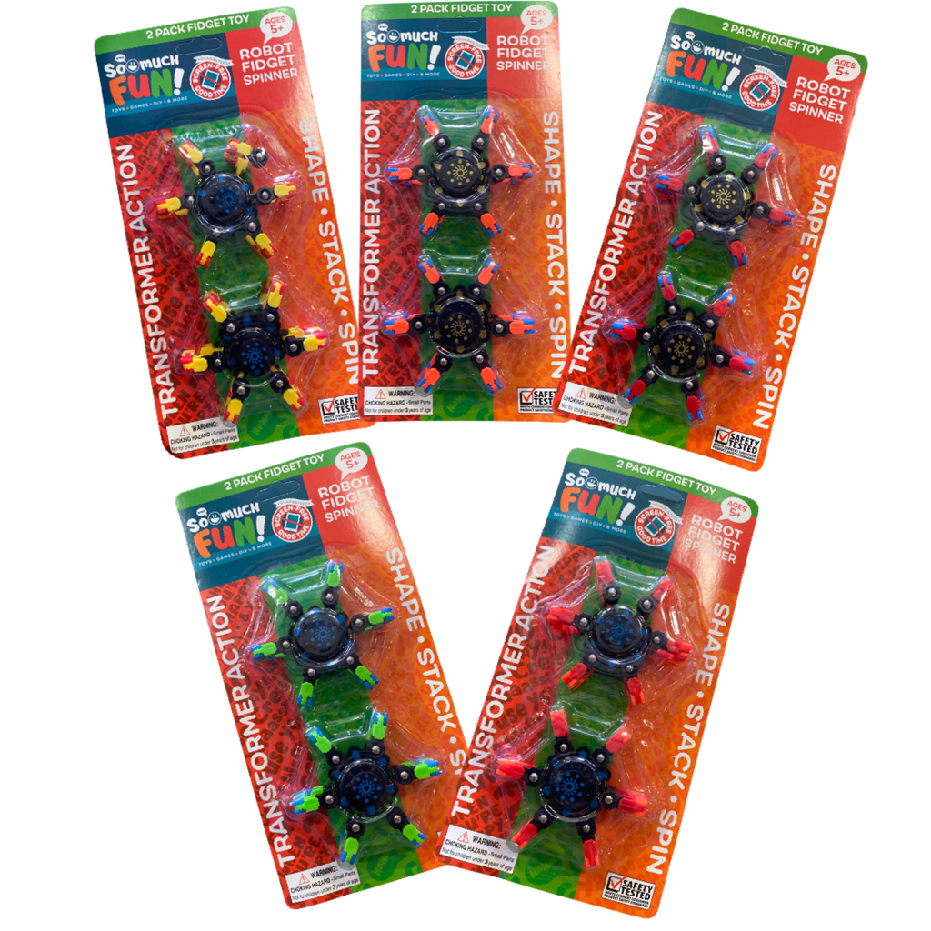 So Much Fun! Robot Fidget Spinner