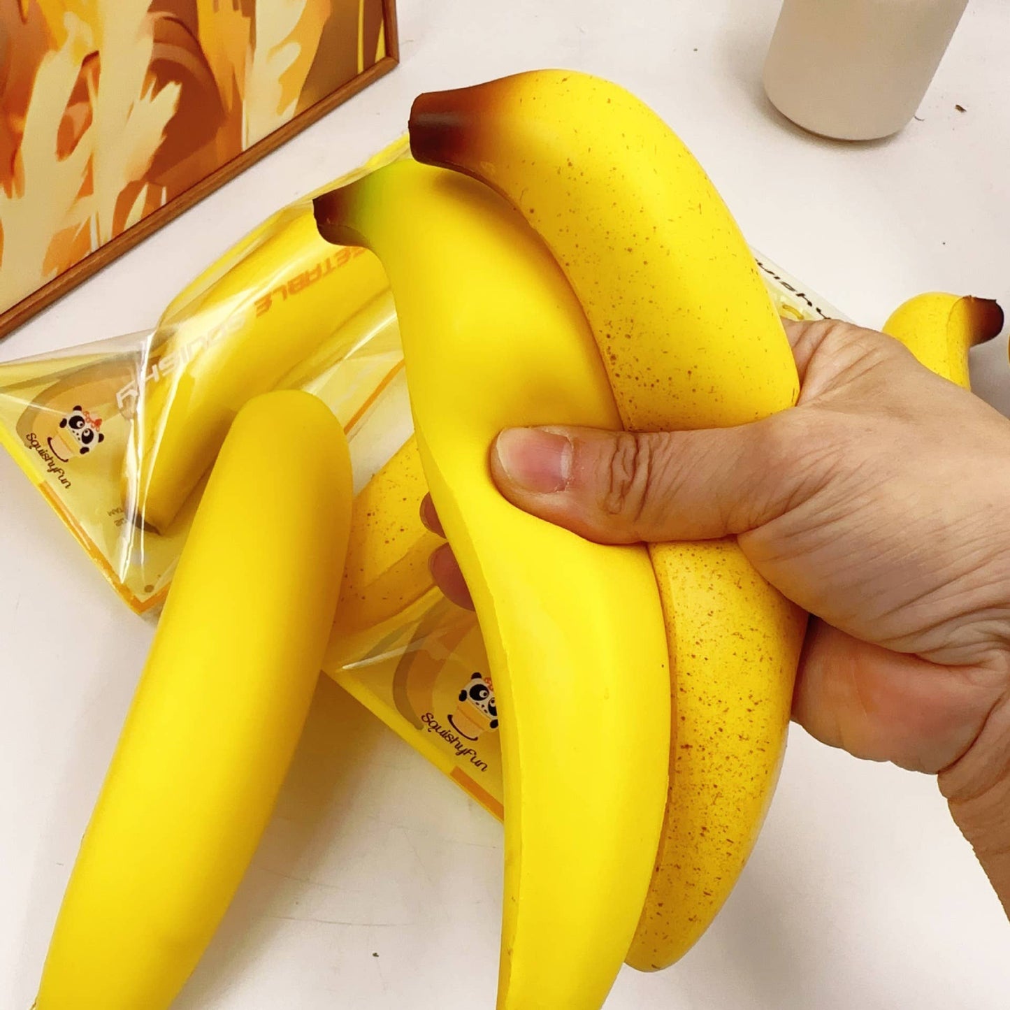 Banana Squishy Squeeze Toy Fidget Toy