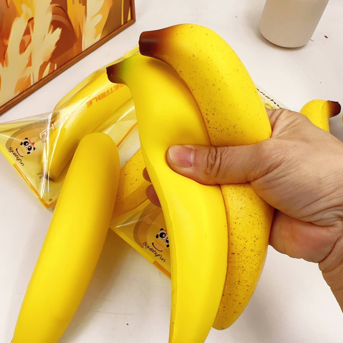 Banana Squishy Squeeze Toy Fidget Toy