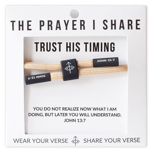 TRUST HIS TIMING Bracelet