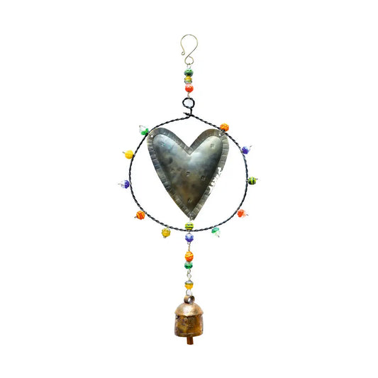 The Dotted Heart Windchime