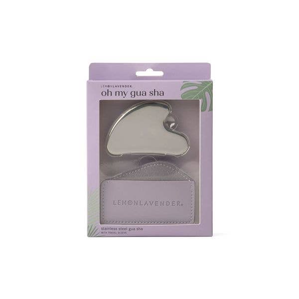 Lemon Lavender Oh My Guash Stainless Steel Gua Sha