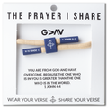 G>ΛV Bible Verse Bracelet, Christian Athletes