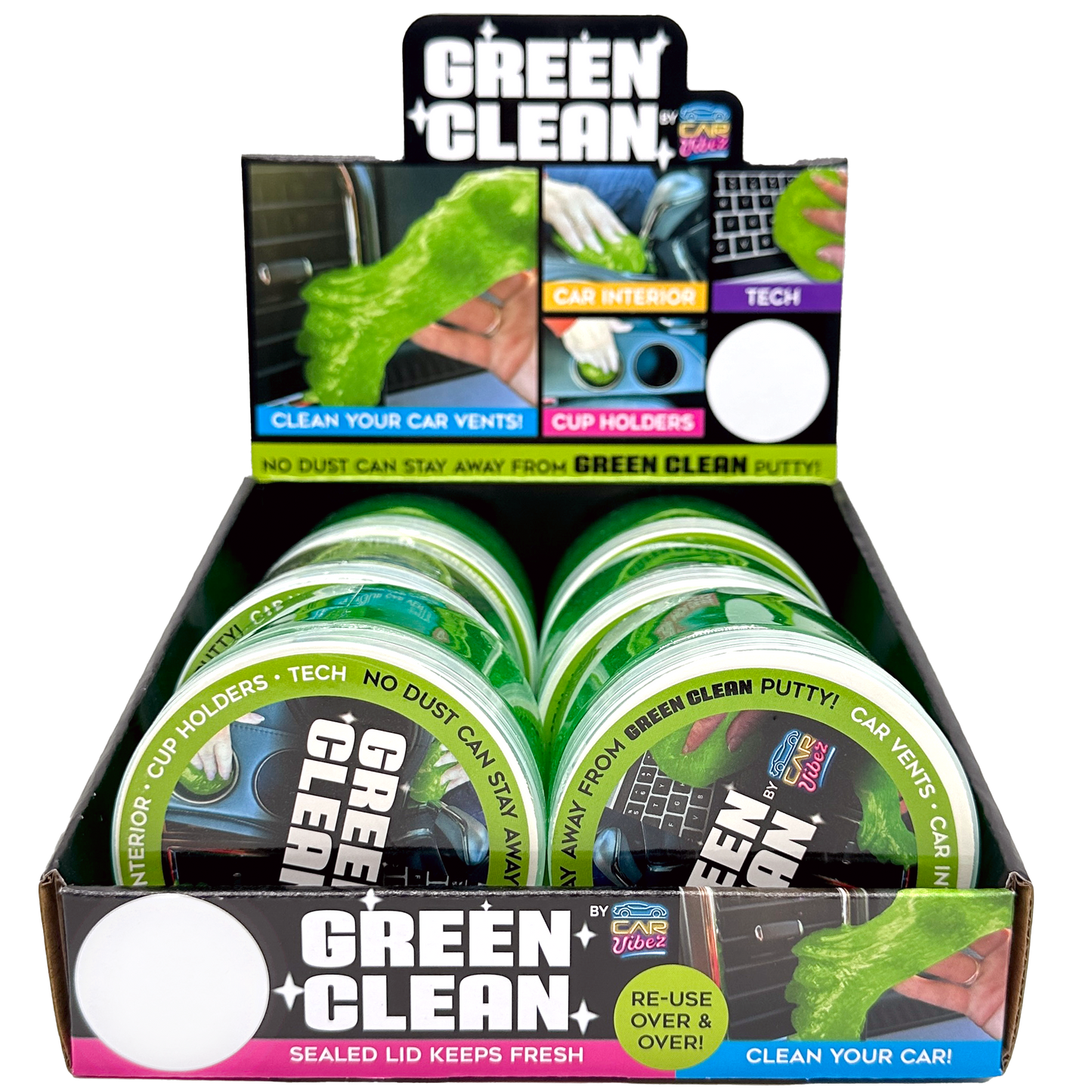 Car Vibez Green Cleaning Car Putty