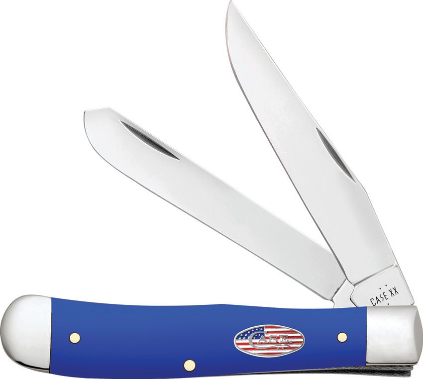 Royal Blue Synthetic Smooth Trapper