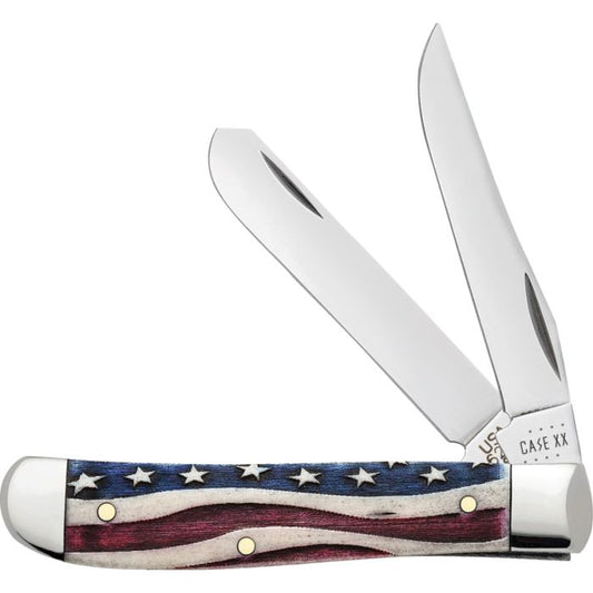 Star Spangled Natural Bone Color Wash Mini Trapper