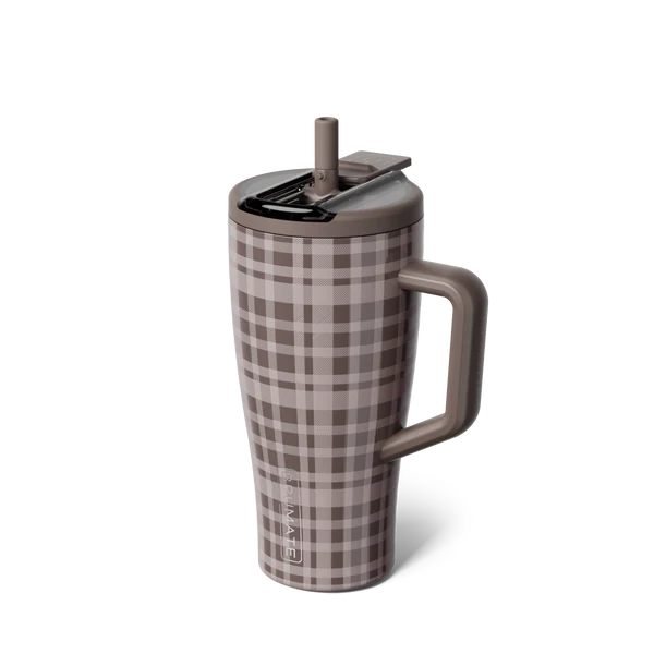 Brumate 30oz ERA FLIP Pecan Plaid