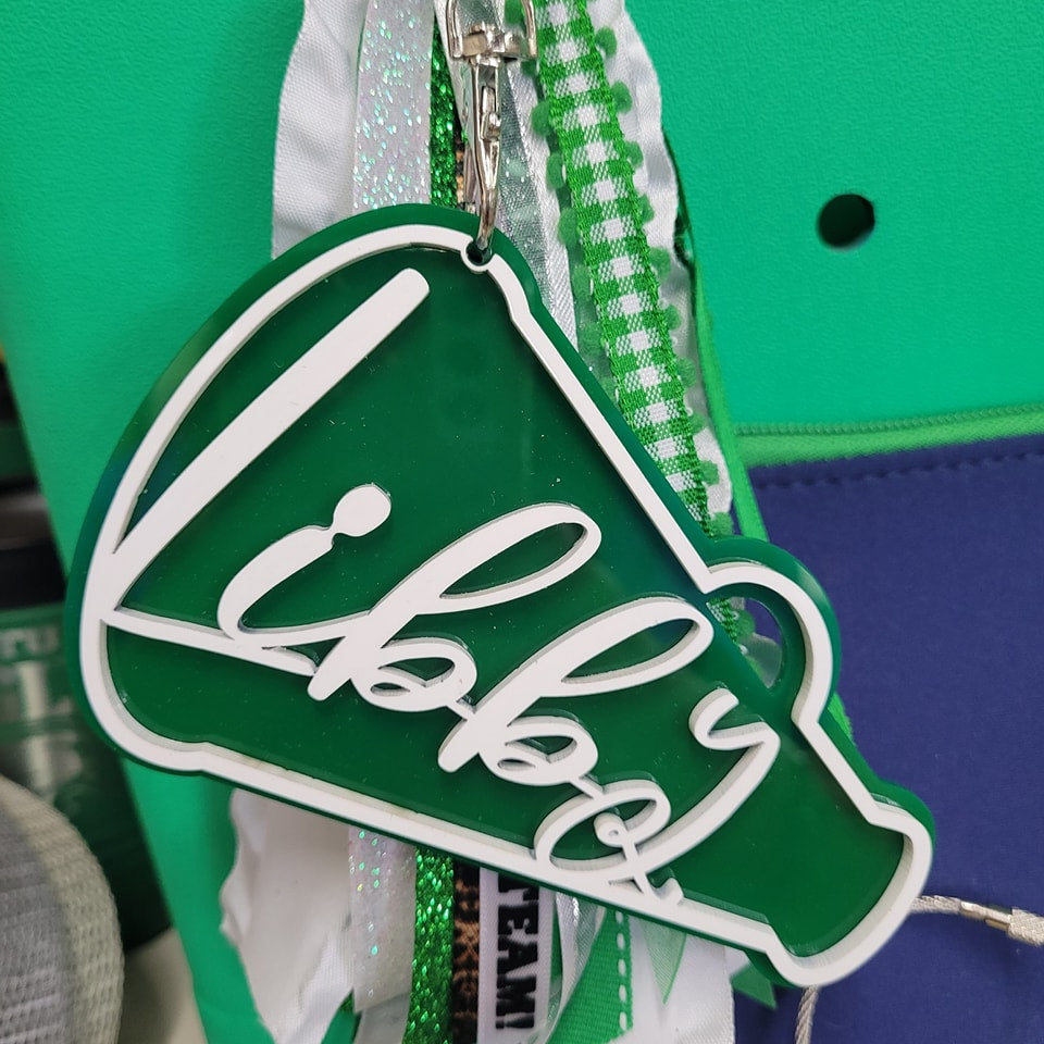 Custom Megaphone Bag Tags