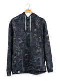 Mens Simply Southern Hoodie- Black Camo