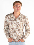 Mens Simply Southern Quarterzip- Light Camo