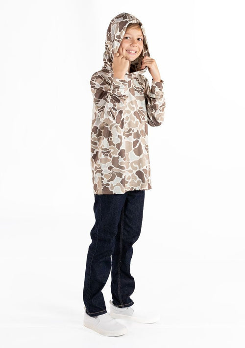 Boys Simply Southern Hoodie- Light Camo