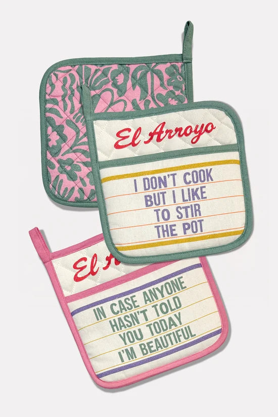 El Arroyo Pot Holders