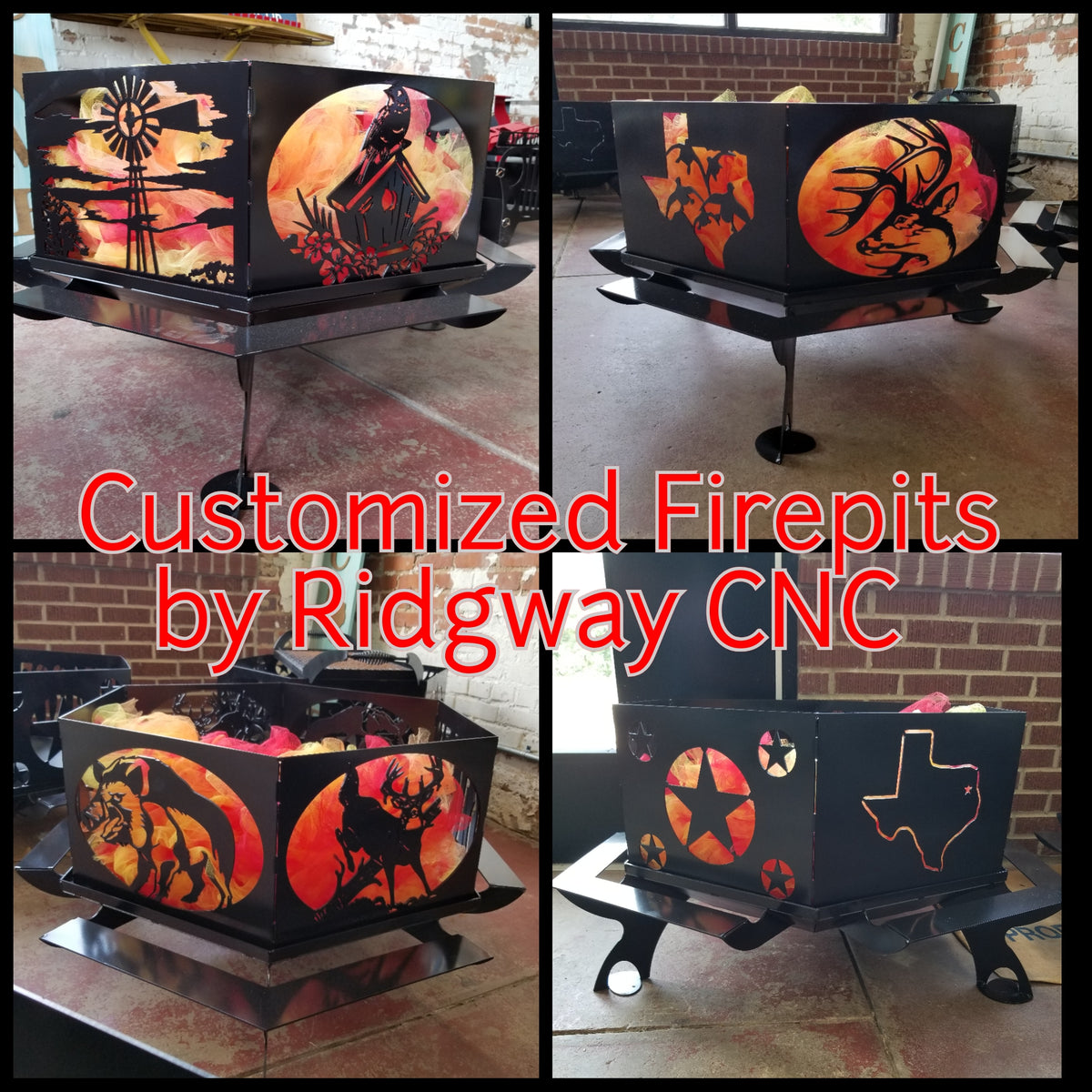 Custom 6 sided Fire Pit🔥🔥🔥 (PAY IN FULL)