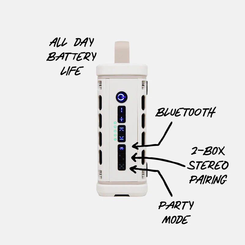 Turtlebox Ranger Speaker- Ivory