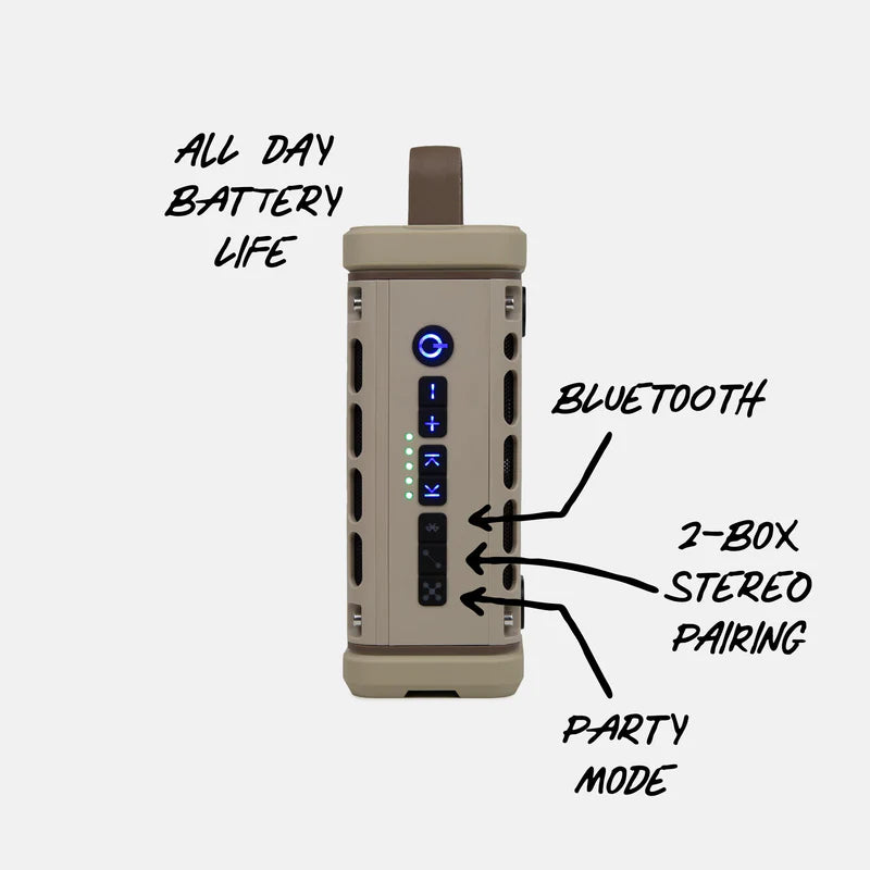 Turtlebox Ranger Speaker- Tan