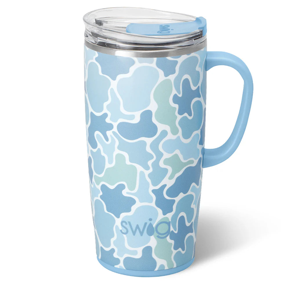 Swig 22oz Travel Mug Saltwater Camo