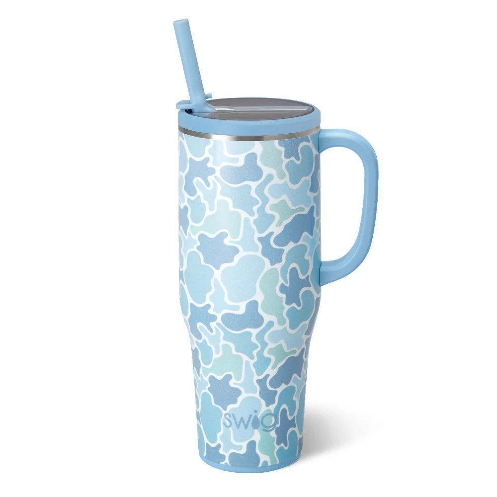 Swig 40oz Mega Mug Saltwater Camo