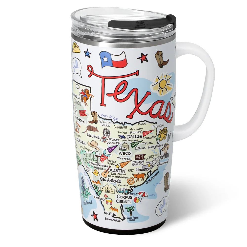 Swig 22oz Travel Mug Texas