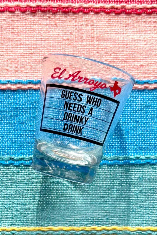 El Arroyo Shot Glass