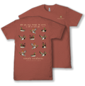 Boys Simply Southern TShirt- Mallard Rust