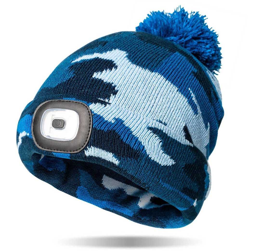 Kid's RECHARGEABLE LED Beanie