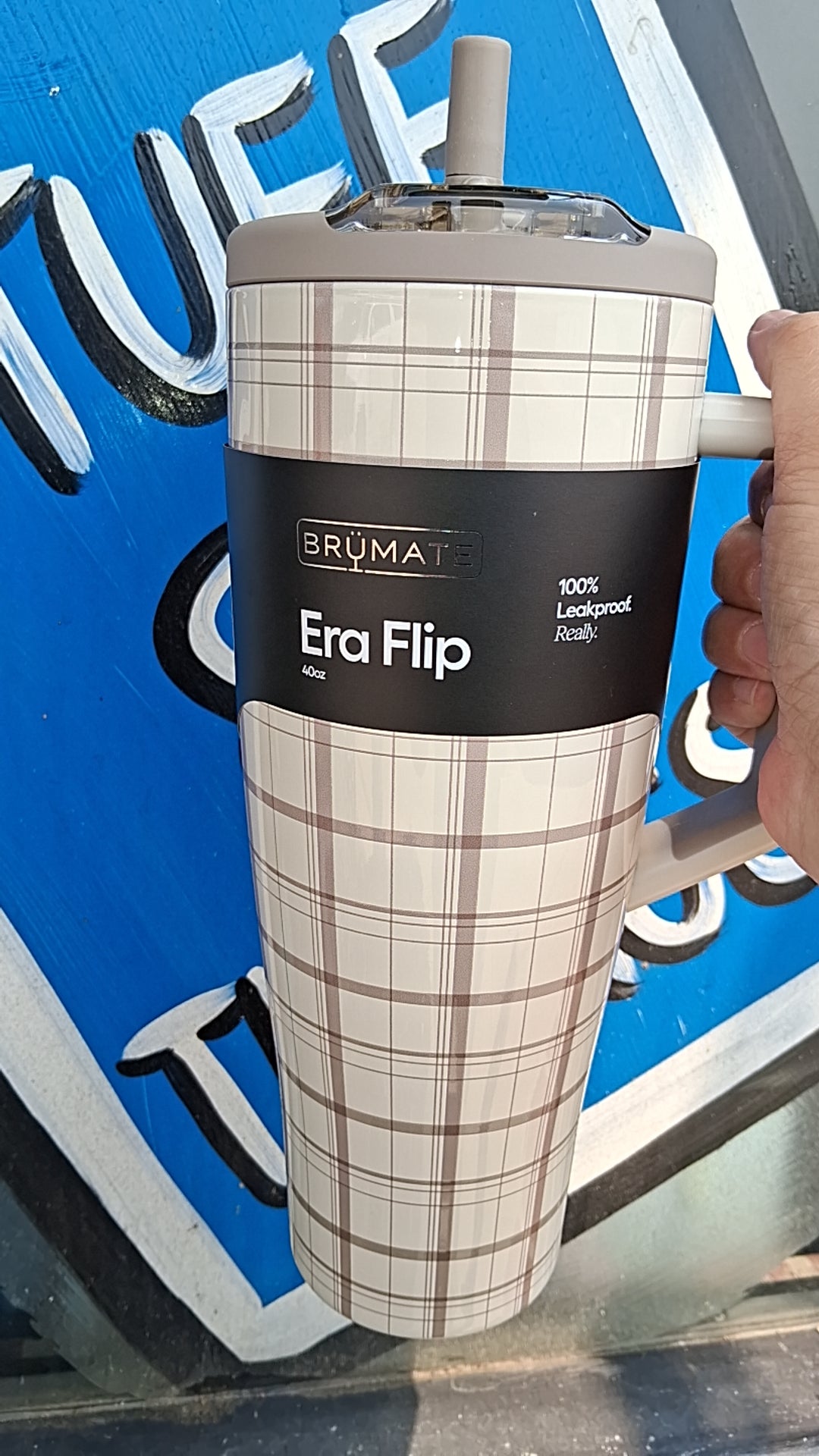 Brumate 40oz ERA FLIP Oxford Plaid
