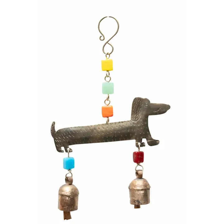 Beloved Weenie Dog Windchime