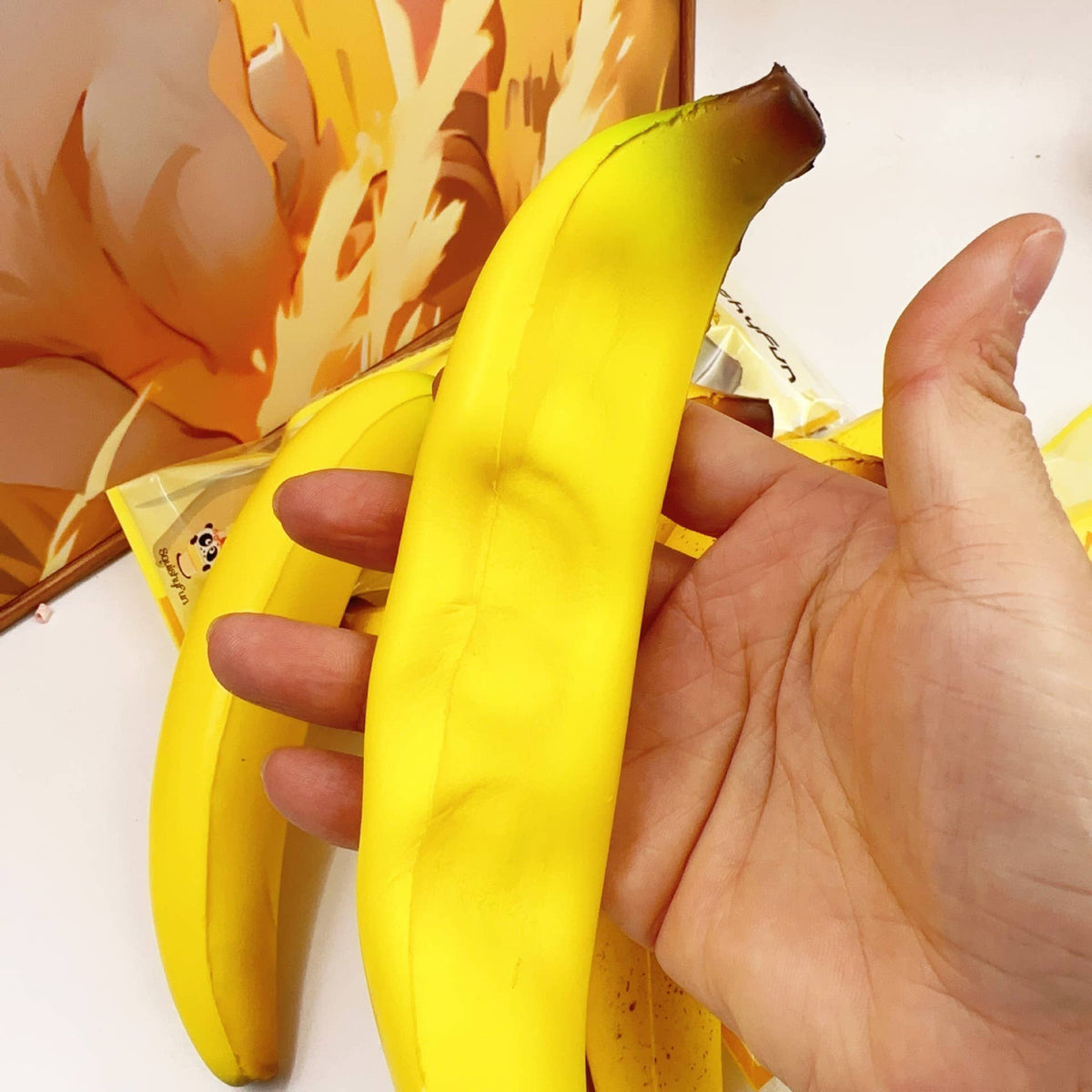 Banana Squishy Squeeze Toy Fidget Toy