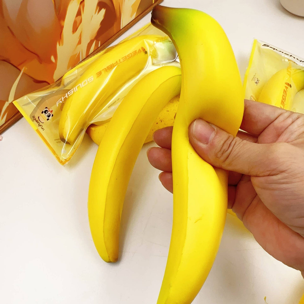 Banana Squishy Squeeze Toy Fidget Toy