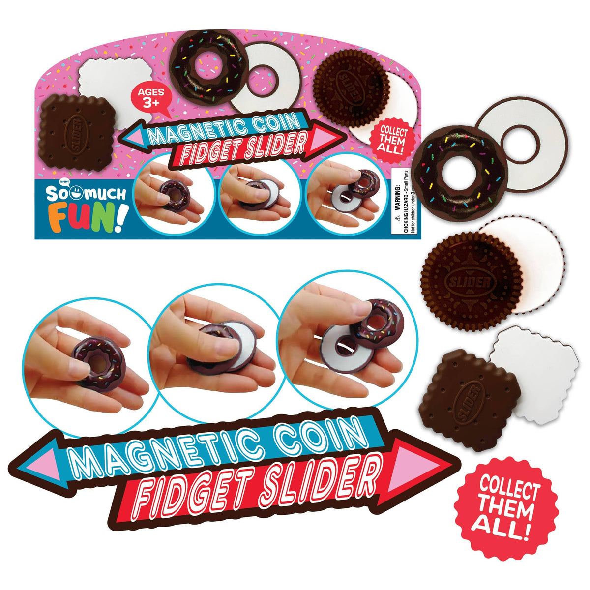 So Much Fun! Magnetic Coin Fidget Slider