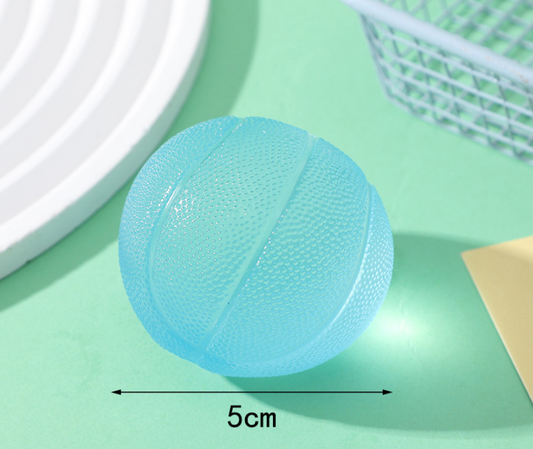 FIFA Basketball Squishy Squeeze Toy Fidget Toy: Blue