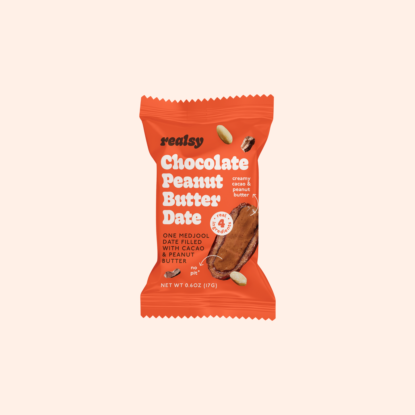 Chocolate Peanut Butter Dates
