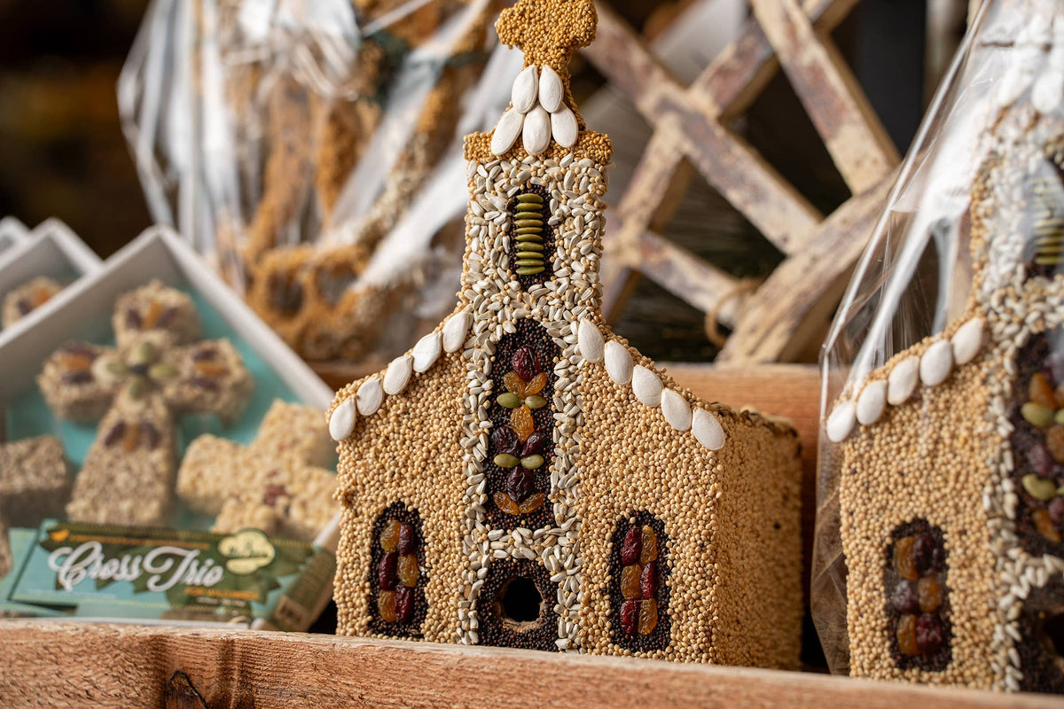 Cross Trio Bird Seed Hangers