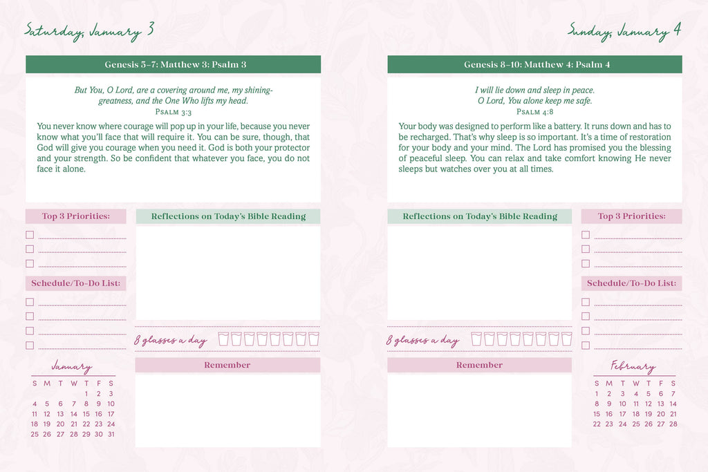 Read Through the Bible in a Year Planner: 2026 Edition