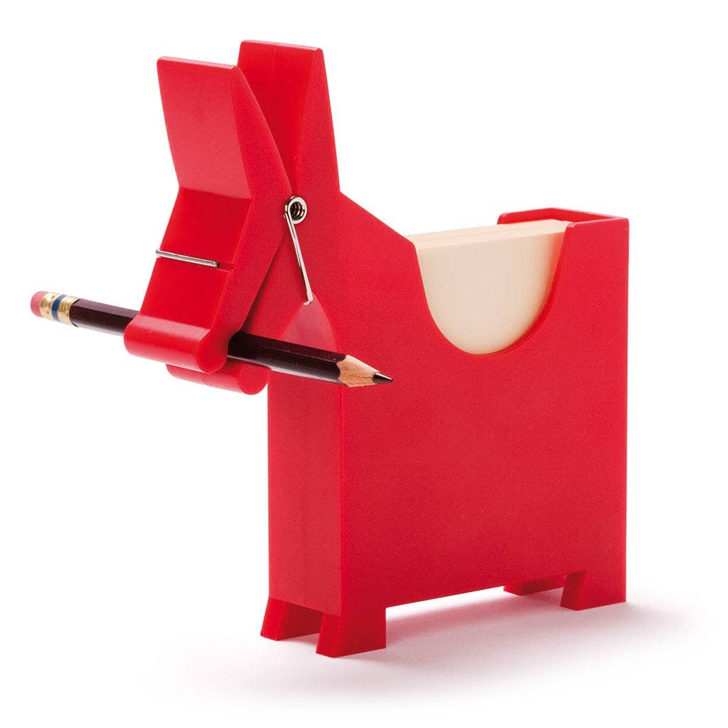 Donkey Memo Holder | Morris: Red
