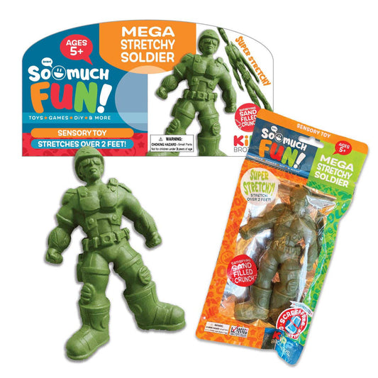 So Much Fun! Stretchy Sand Soldier Toy