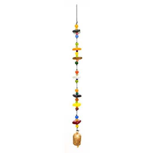 The Square Dance Glass Windchime