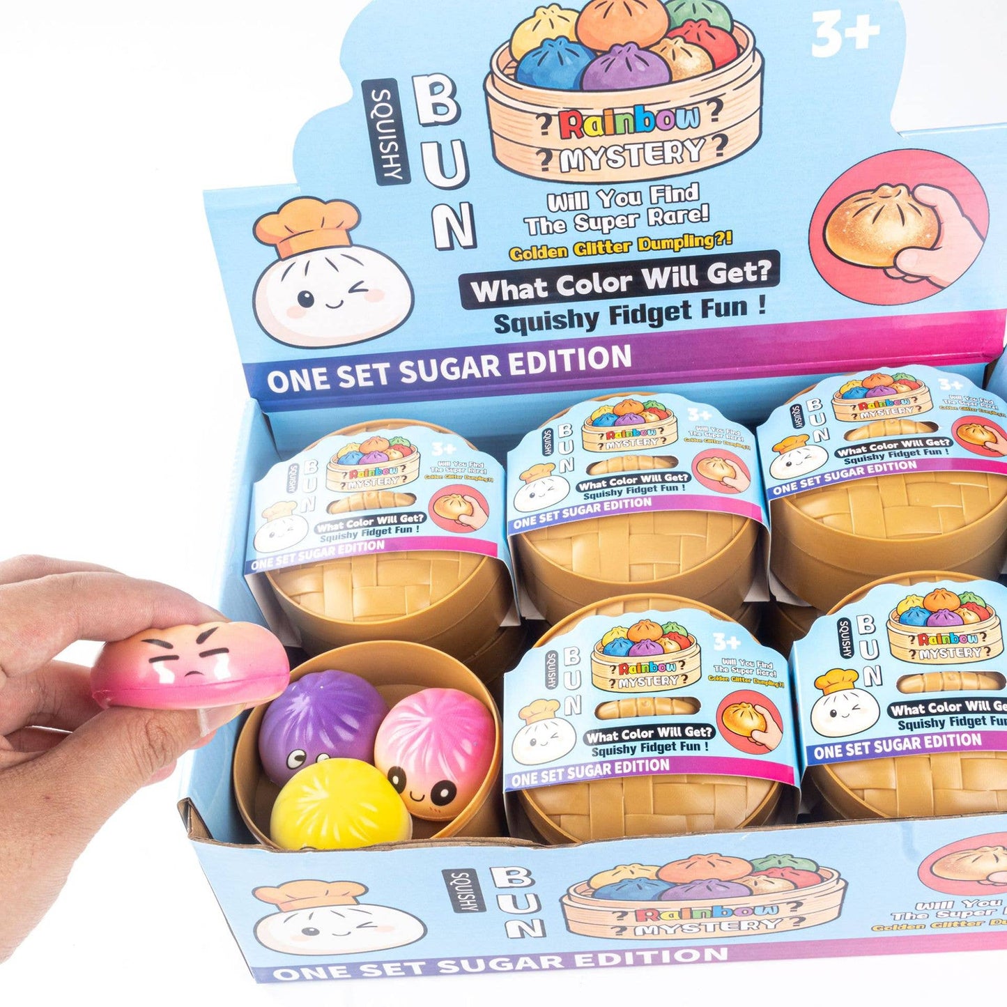 Cute Mini DUMPLINGS Squishy Stress Relief Toy