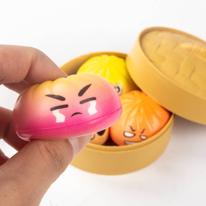 Cute Mini DUMPLINGS Squishy Stress Relief Toy