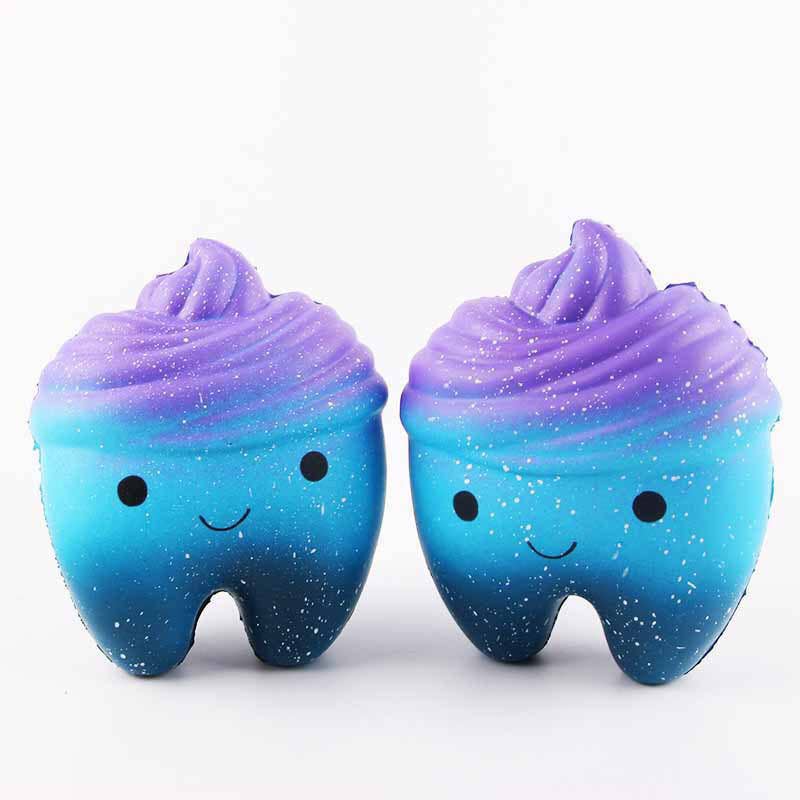 Cute Tooth Squishy Squeeze Toy Fidget