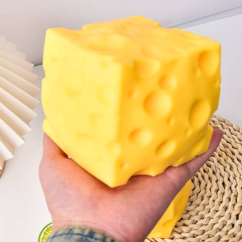 Giant Cheese  Squishy Squeeze Toy Fidget Toy