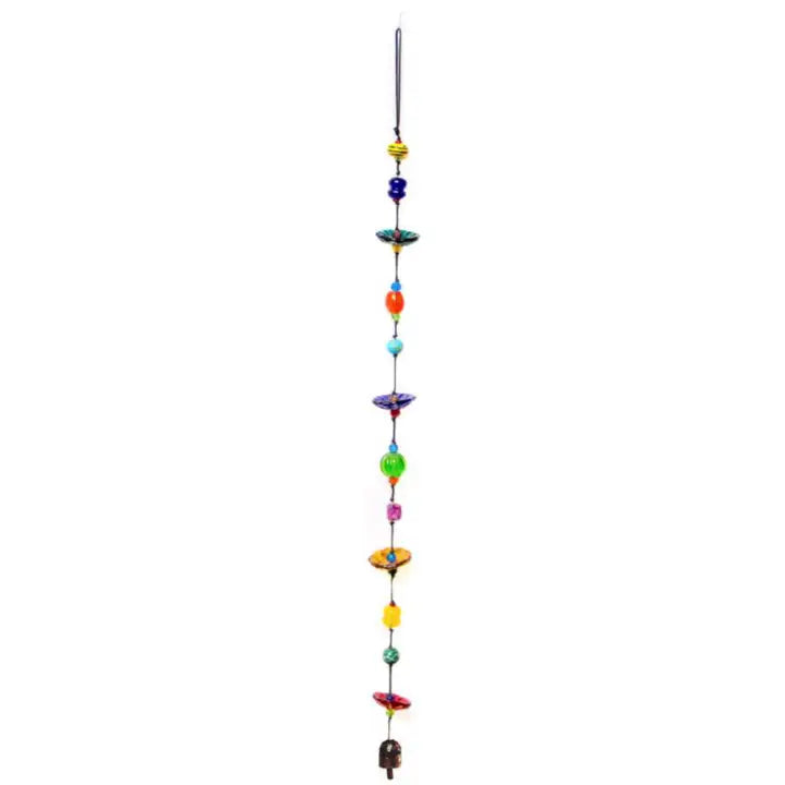 A Field of Flowers Glass Windchime