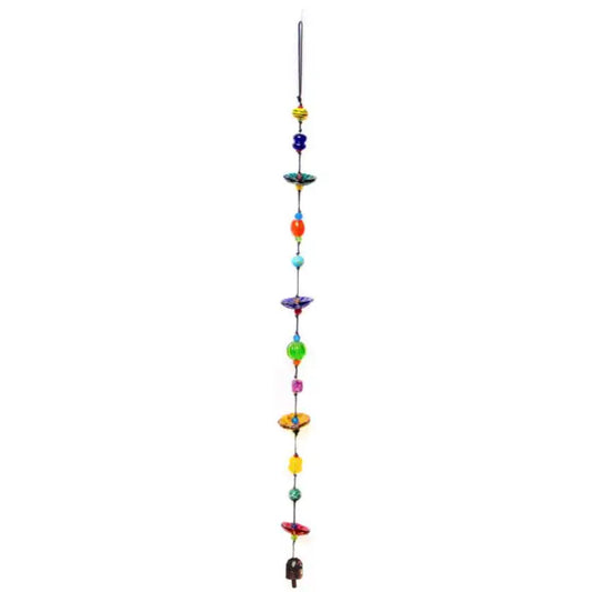 A Field of Flowers Glass Windchime