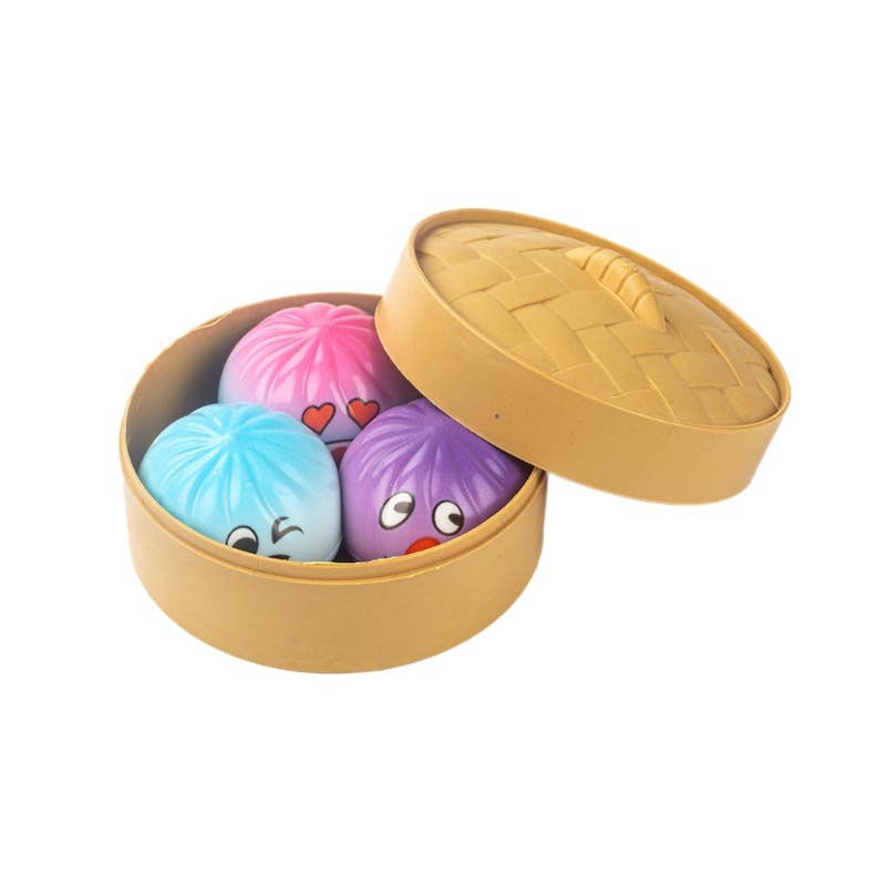Cute Mini DUMPLINGS Squishy Stress Relief Toy