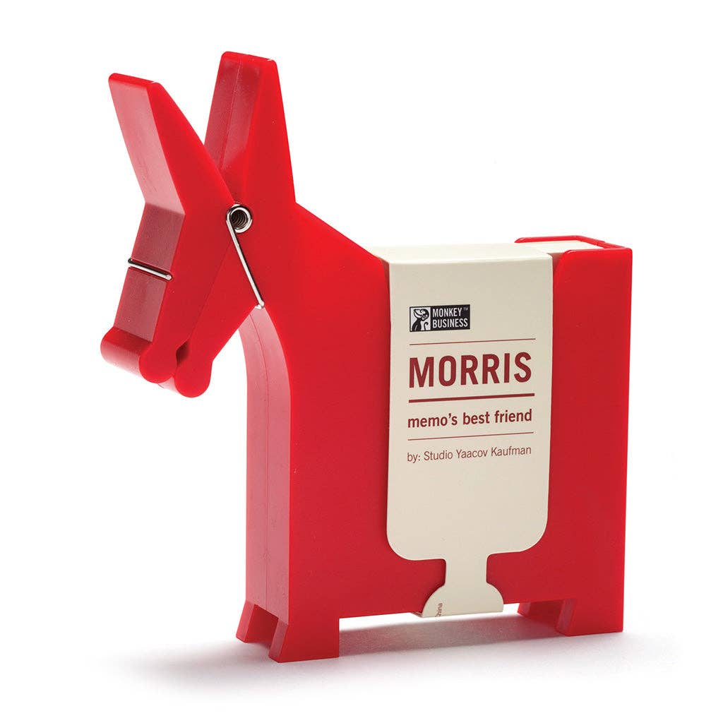 Donkey Memo Holder | Morris: Red