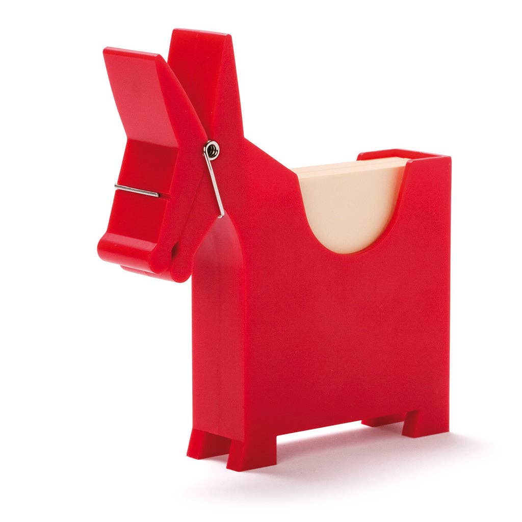 Donkey Memo Holder | Morris: Red