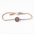 Tap To Pray® Survivor Series Bracelet: Mocha + Cross